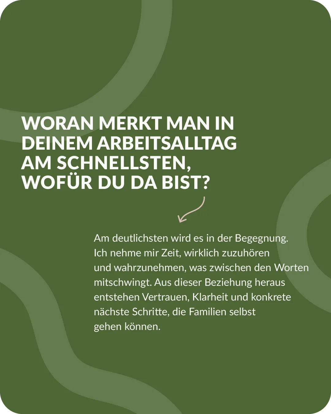 Angelique Schumacher Frage Arbeitsalltag
